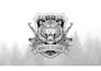 create a vintage logo design with hand drawn illustration